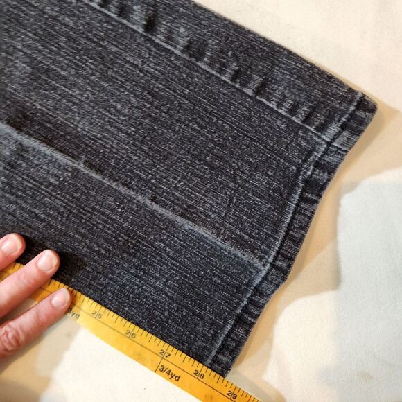 Faded Glory Black Flare Wide Leg Jeans - Picture 8 of 9